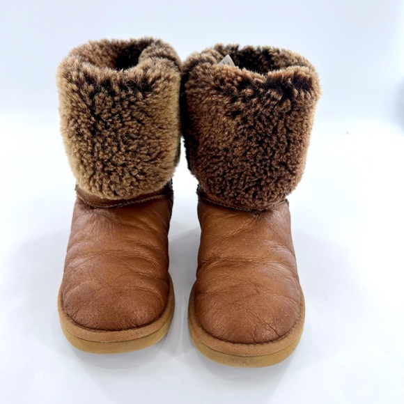 UGG Classic Tall Metallic Boots Brown Gold Bronze SN 5823 Women's Size W8 - Picture 3 of 15